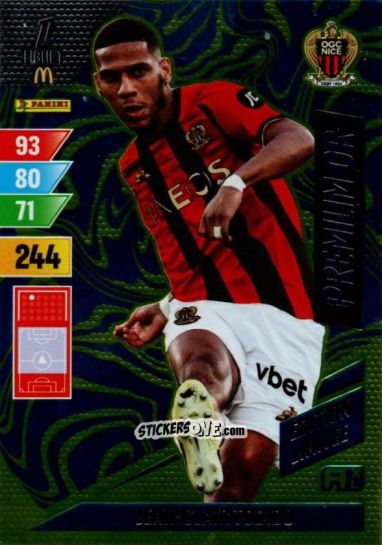 Figurina Jean-Clair Todibo - Ligue 1 2024-2025. Adrenalyn XL n. LE-JCT - Panini