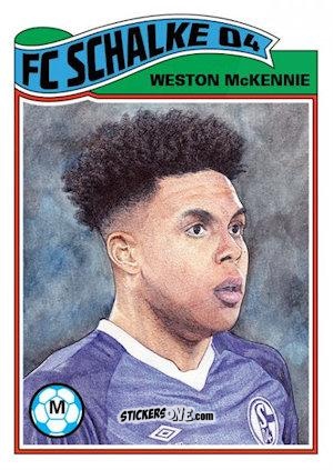Cromo Weston McKennie  - Living Set Soccer 2019 n. 3 - Topps