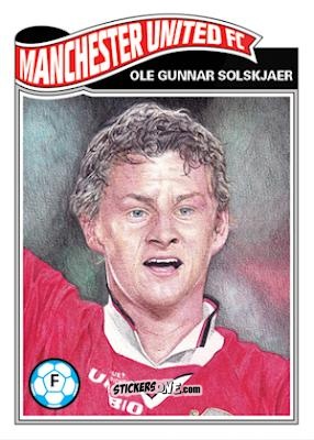 Figurina Ole Gunnar Solskjaer - Living Set Soccer 2019 n. 10 - Topps