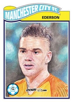 Cromo Ederson - Living Set Soccer 2019 n. 26 - Topps