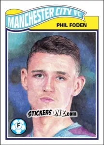 Sticker Phil Foden - Living Set Soccer 2019
 n. 36 - Topps