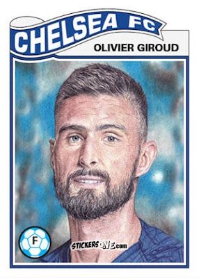 Cromo Oliver Giroud - Living Set Soccer 2019 n. 42 - Topps