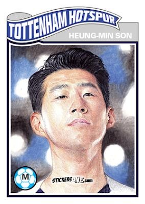 Cromo Heung-Min Son - Living Set Soccer 2019 n. 57 - Topps