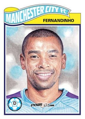 Cromo Fernandinho - Living Set Soccer 2019 n. 59 - Topps