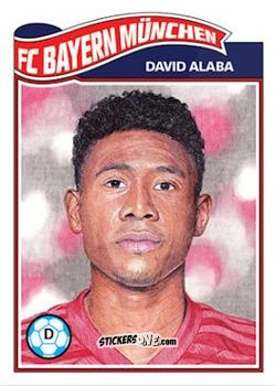Cromo David Alaba - Living Set Soccer 2019 n. 60 - Topps