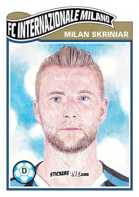 Cromo Milan Skriniar - Living Set Soccer 2019 n. 67 - Topps