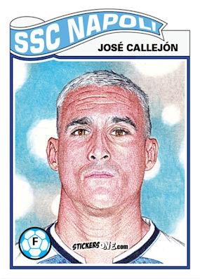 Sticker Jose Callejon - Living Set Soccer 2019 n. 81 - Topps