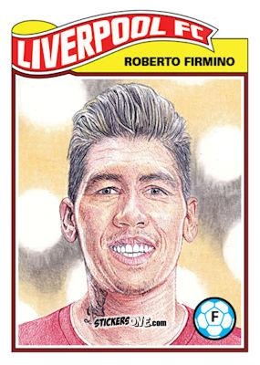 Cromo Roberto Firmino - Living Set Soccer 2019 n. 84 - Topps