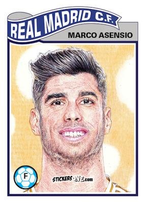 Cromo Marco Asensio - Living Set Soccer 2019 n. 91 - Topps