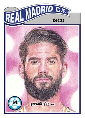 Cromo Isco - Living Set Soccer 2019 n. 105 - Topps