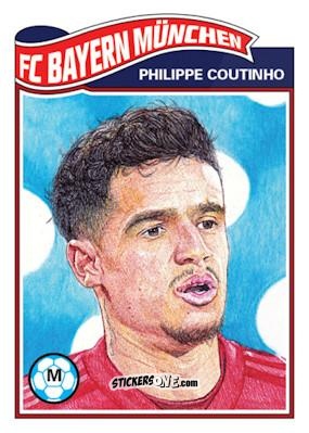 Cromo Philippe Coutinho - Living Set Soccer 2020 n. 109 - Topps