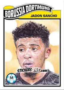 Sticker Jadon Sancho - Living Set Soccer 2020
 n. 111 - Topps