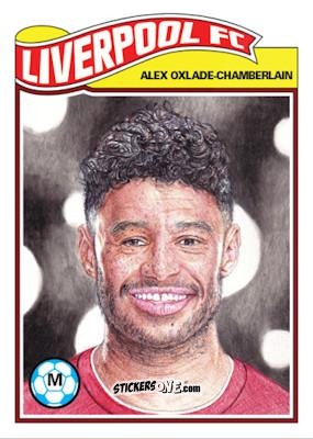 Cromo Alex Oxlade-Chamberlain - Living Set Soccer 2020 n. 113 - Topps