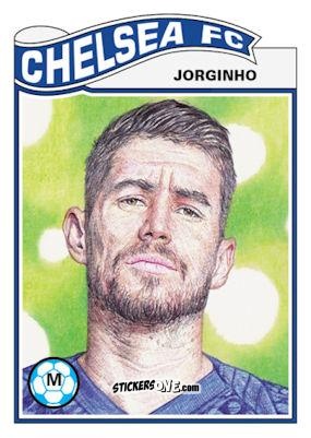 Cromo Jorginho - Living Set Soccer 2020 n. 119 - Topps