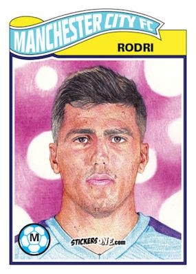 Cromo Rodri - Living Set Soccer 2020 n. 121 - Topps