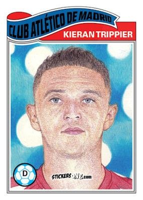 Cromo Kieran Trippier - Living Set Soccer 2020 n. 123 - Topps