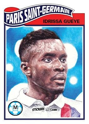 Figurina Idrissa Gueye - Living Set Soccer 2020 n. 130 - Topps
