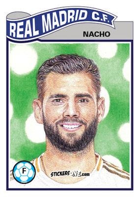 Sticker Nacho - Living Set Soccer 2020 n. 137 - Topps