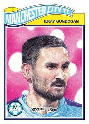 Sticker Ilkay Gundogan - Living Set Soccer 2020 n. 138 - Topps