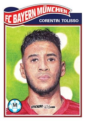 Figurina Corentin Tolisso - Living Set Soccer 2020 n. 142 - Topps