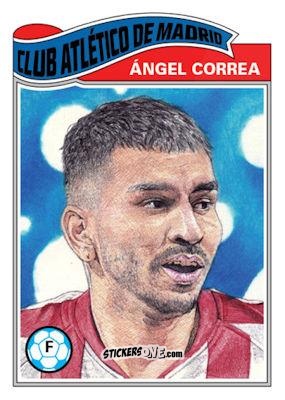 Figurina Angel Correa - Living Set Soccer 2020 n. 150 - Topps