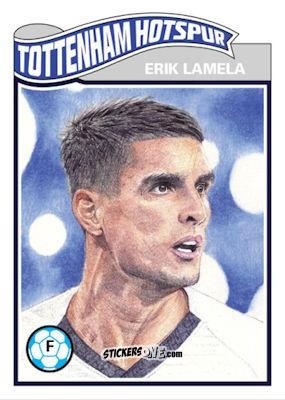 Cromo Erik Lamela - Living Set Soccer 2020 n. 151 - Topps
