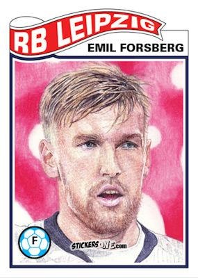 Cromo Emil Forsberg - Living Set Soccer 2020 n. 152 - Topps