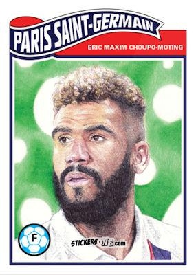 Figurina Eric Maxim Choupo-Moting - Living Set Soccer 2020 n. 153 - Topps