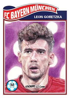 Cromo Leon Goretzka - Living Set Soccer 2020 n. 155 - Topps