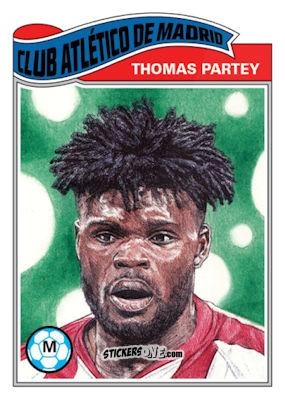 Cromo Thomas Partey - Living Set Soccer 2020 n. 156 - Topps
