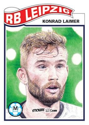 Cromo Konrad Laimer - Living Set Soccer 2020 n. 165 - Topps