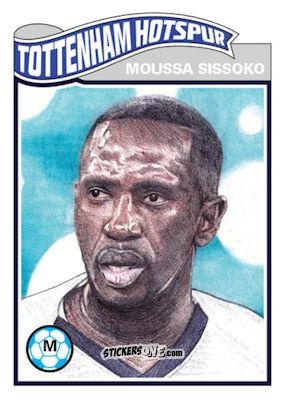 Figurina Moussa Sissoko - Living Set Soccer 2020 n. 166 - Topps