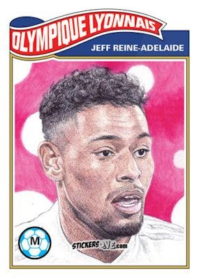 Figurina Jeff Reine-Adelaide - Living Set Soccer 2020 n. 167 - Topps