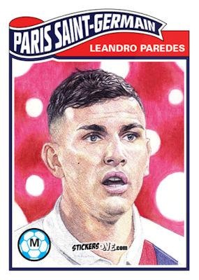 Figurina Leandro Paredes - Living Set Soccer 2020 n. 179 - Topps