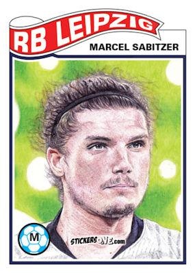 Cromo Marcel Sabitzer - Living Set Soccer 2020 n. 182 - Topps