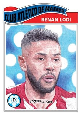 Cromo Renan Lodi - Living Set Soccer 2020 n. 190 - Topps