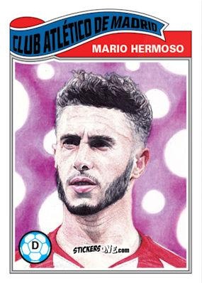Figurina Mario Hermoso - Living Set Soccer 2020 n. 194 - Topps