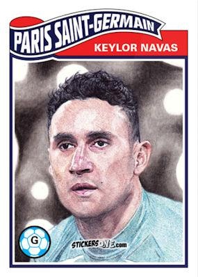 Cromo Keylor Navas - Living Set Soccer 2020 n. 197 - Topps
