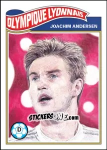 Sticker Joachim Andersen - Living Set Soccer 2020
 n. 204 - Topps