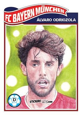 Cromo Alvaro Odriozola - Living Set Soccer 2020 n. 205 - Topps