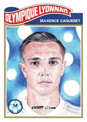 Figurina Maxence Caqueret - Living Set Soccer 2020 n. 208 - Topps