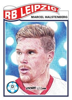 Figurina Marcel Halstenberg - Living Set Soccer 2020 n. 209 - Topps