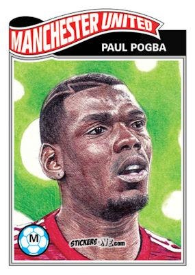 Cromo Paul Pogba - Living Set Soccer 2020 n. 211 - Topps
