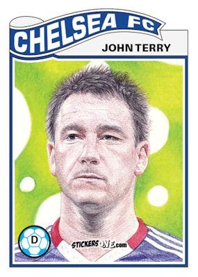 Cromo John Terry - Living Set Soccer 2020 n. 220 - Topps