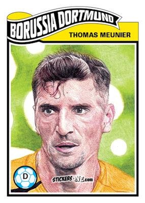 Sticker Thomas Meunier - Living Set Soccer 2020 n. 224 - Topps