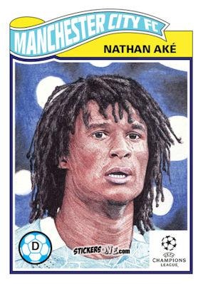 Cromo Nathan Ake - Living Set Soccer 2020 n. 232 - Topps