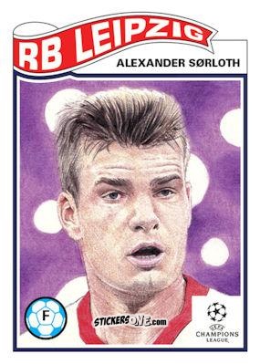 Cromo Alexander Sorloth - Living Set Soccer 2020 n. 233 - Topps