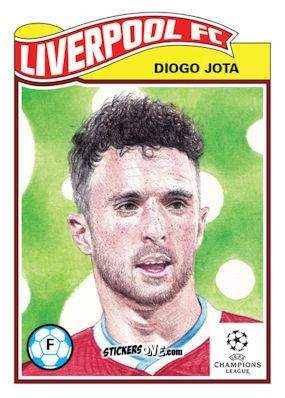 Figurina Diogo Jota - Living Set Soccer 2020 n. 236 - Topps