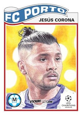 Cromo Jesus Corona - Living Set Soccer 2020 n. 255 - Topps