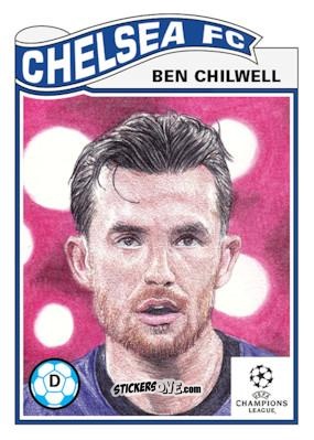 Cromo Ben Chilwell - Living Set Soccer 2020 n. 257 - Topps
